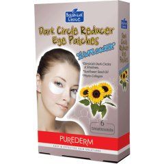 Purederm Gelové náplasti proti černým kruhům Slunečnice, 6 párů/balení